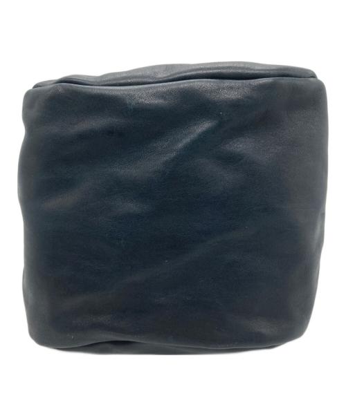 BUTLER VERNER SAILS（バトラーバーナーセイルズ）BUTLER VERNER SAILS (バトラーバーナーセイルズ) ホースレザーミニトートバッグ ネイビーの古着・服飾アイテム