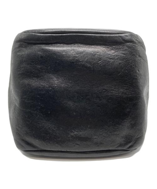 BUTLER VERNER SAILS（バトラーバーナーセイルズ）butler verner sails (バトラーバーナーセイルズ) ホースレザーミニトートバッグ ブラックの古着・服飾アイテム