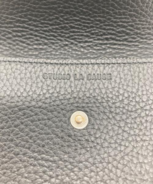 Studio La Cause（スタジオラコーズ）STUDIO LA CAUSE (スタジオラコーズ) マルチケース ブラックの古着・服飾アイテム