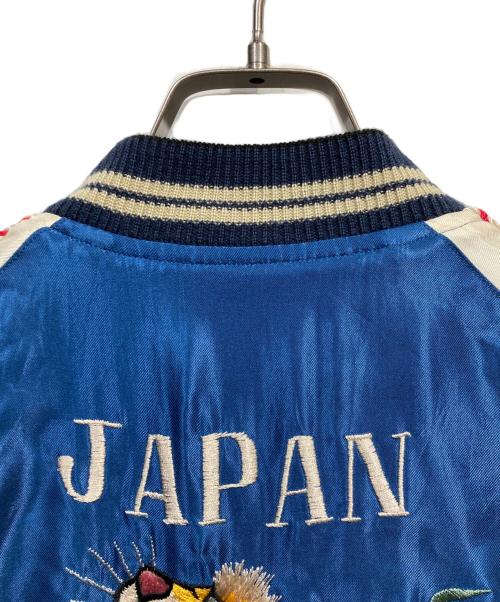 東洋エンタープライズ（トウヨウエンタープライズ）東洋エンタープライズ (トウヨウエンタープライズ) スカジャン ブラック×ブルー サイズ:Mの古着・服飾アイテム