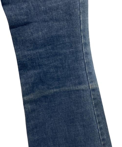 GUCCI（グッチ）GUCCI (グッチ) ベルボトムデニムパンツ インディゴ サイズ:40の古着・服飾アイテム