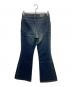GUCCI (グッチ) ベルボトムデニムパンツ インディゴ サイズ:40：15000円