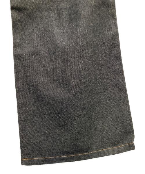 GUCCI（グッチ）GUCCI (グッチ) ベルボトムデニムパンツ ブラック サイズ:40の古着・服飾アイテム