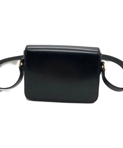 CELINE（セリーヌ）CELINE (セリーヌ) ティーントリオンフバッグ ブラックの古着・服飾アイテム