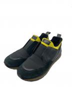 TOD'Sトッズ）の古着「切替スリッポン」｜ブラック