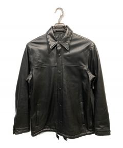 中古・古着通販】VANSON (バンソン) シングルライダースジャケット