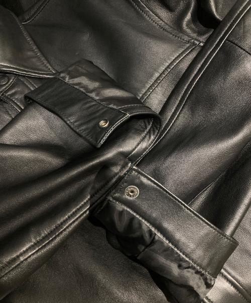 Schott（ショット）Schott (ショット) SHEEP COACH JACKET ブラック サイズ:Mの古着・服飾アイテム