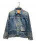anachronorm（アナクロノーム）の古着「1st タイプデニムジャケット」｜インディゴ