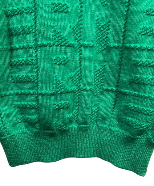 HERMES（エルメス）HERMES (エルメス) ウールニット グリーン サイズ:38の古着・服飾アイテム