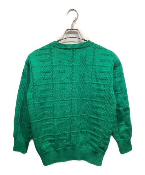 HERMES（エルメス）HERMES (エルメス) ウールニット グリーン サイズ:38の古着・服飾アイテム