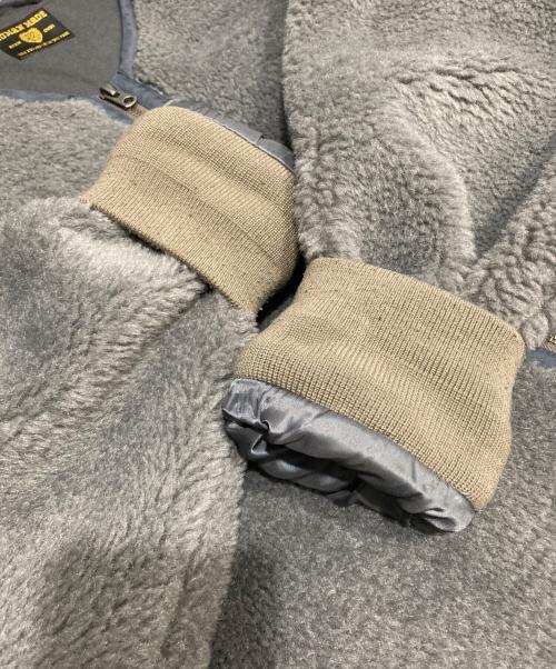 HUMAN MADE（ヒューマンメイド）HUMAN MADE (ヒューマンメイド) ボアライナージャケット グレー サイズ:XXLの古着・服飾アイテム