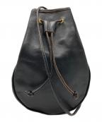 Inceptionインセプション）の古着「ホースハイドレザー ポーチ」｜ブラック