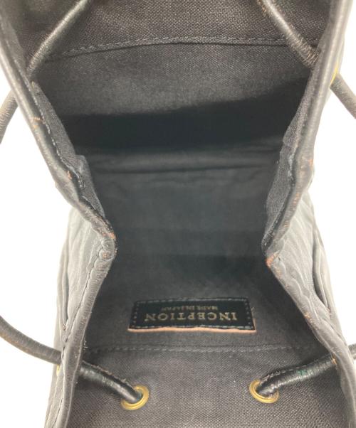 Inception（インセプション）INCEPTION (インセプション) ホースハイドレザー ポーチ ブラックの古着・服飾アイテム