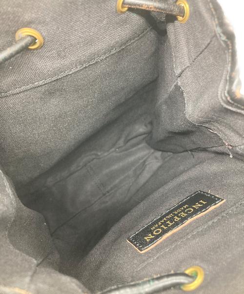 Inception（インセプション）INCEPTION (インセプション) ホースハイドレザー ポーチ ブラックの古着・服飾アイテム