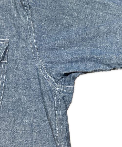 gold（ゴールド）gold (ゴールド) CHAMBRAY WORK SHIRT インディゴ サイズ:Sの古着・服飾アイテム