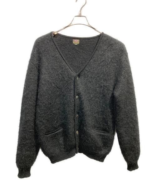 JUNKYSTYLE（ジャンキースタイル）JUNKYSTYLE (ジャンキースタイル) ORIGINAL MOHAIR CARDIGAN ブラック サイズ:Sの古着・服飾アイテム
