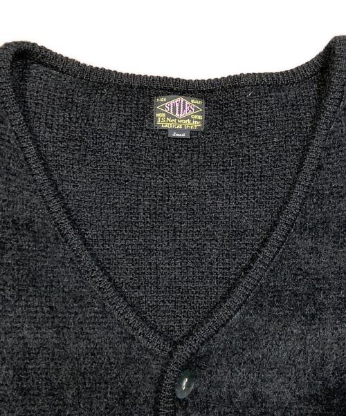 JUNKYSTYLE（ジャンキースタイル）JUNKYSTYLE (ジャンキースタイル) ORIGINAL MOHAIR CARDIGAN ブラック サイズ:Sの古着・服飾アイテム