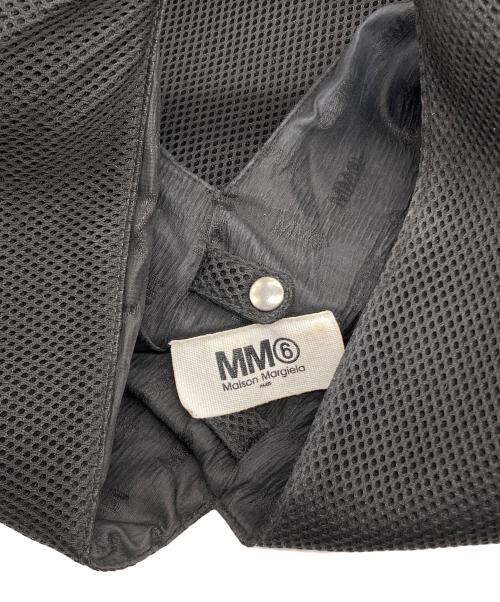 MM6 Maison Margiela（エムエムシックスメゾンマルジェラ）MM6 Maison Margiela (エムエムシックスメゾンマルジェラ) メッシュジャパニーズトートバッグ ブラックの古着・服飾アイテム