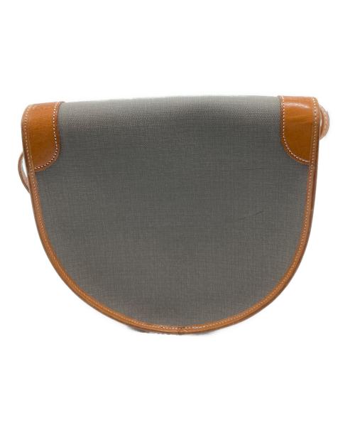 Christian Dior（クリスチャン ディオール）Christian Dior (クリスチャン ディオール) ポシェット グレー×ブラウンの古着・服飾アイテム