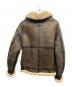 AVIREX (アヴィレックス) B-3ムートンジャケット ブラウン サイズ:40：18000円