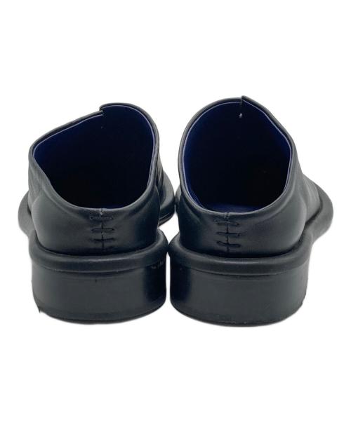 TODAYFUL（トゥデイフル）TODAYFUL (トゥデイフル) スライドレザーシューズ ブラック サイズ:37の古着・服飾アイテム