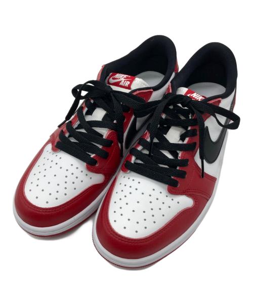 NIKE（ナイキ）NIKE (ナイキ) Air Jordan 1 Retro Low OG レッド×ホワイト サイズ:27cmの古着・服飾アイテム
