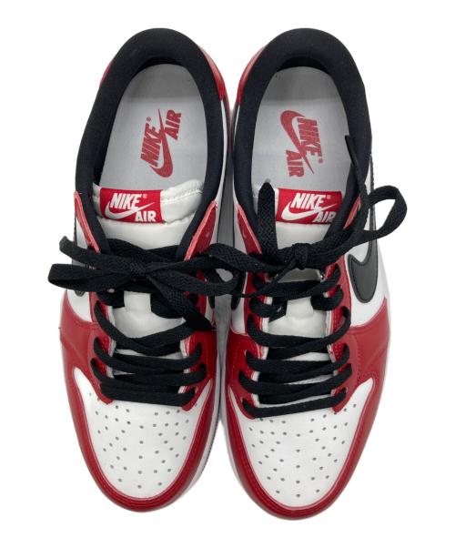 NIKE（ナイキ）NIKE (ナイキ) Air Jordan 1 Retro Low OG レッド×ホワイト サイズ:27cmの古着・服飾アイテム