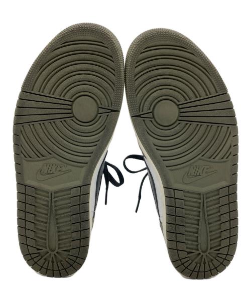 NIKE（ナイキ）NIKE (ナイキ) Air Jordan 1 Low OG オリーブ×ホワイト サイズ:27cmの古着・服飾アイテム