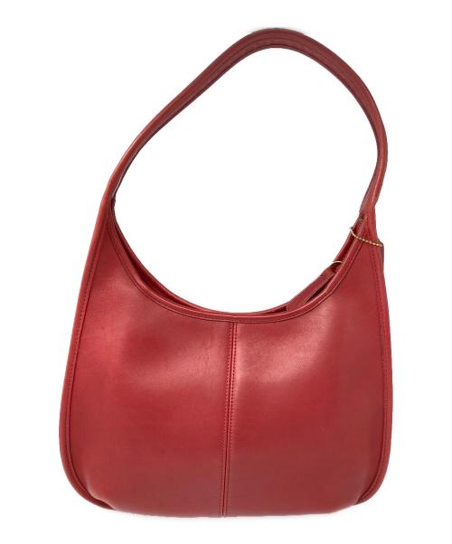 COACH（コーチ）COACH (コーチ) ワンショルダーバッグ レッドの古着・服飾アイテム
