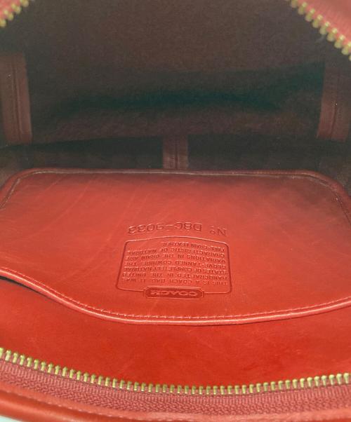 COACH（コーチ）COACH (コーチ) ワンショルダーバッグ レッドの古着・服飾アイテム