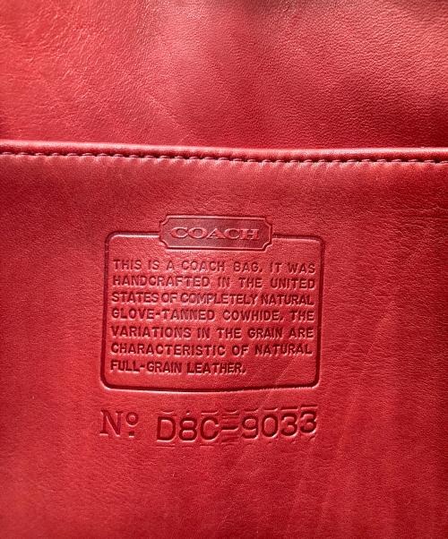 COACH（コーチ）COACH (コーチ) ワンショルダーバッグ レッドの古着・服飾アイテム