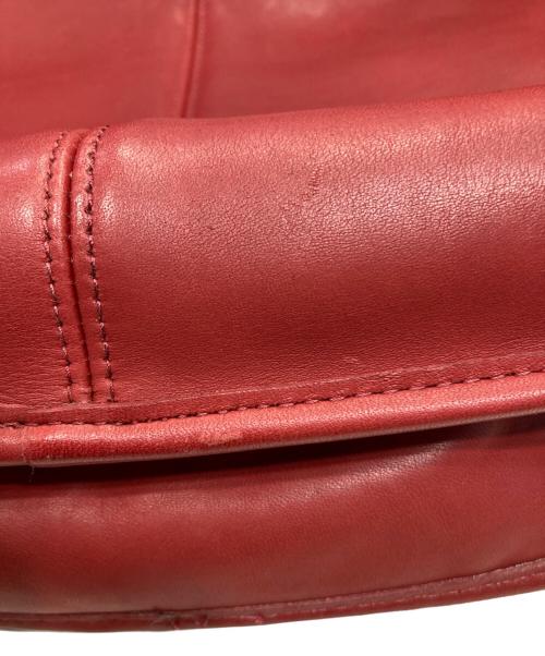 COACH（コーチ）COACH (コーチ) ワンショルダーバッグ レッドの古着・服飾アイテム