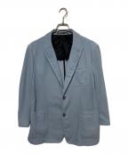 GIORGIO ARMANIジョルジョアルマーニ）の古着「メッシュストレッチジャケット」｜ブルー