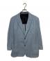 GIORGIO ARMANI（ジョルジョアルマーニ）の古着「メッシュストレッチジャケット」｜ブルー