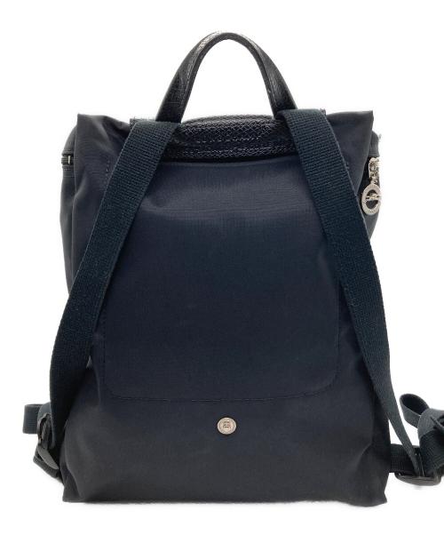 LONGCHAMP（ロンシャン）LONGCHAMP (ロンシャン) ル プリアージュ M バックパック ブラックの古着・服飾アイテム