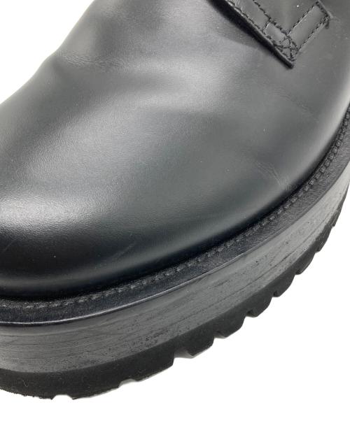 VALENTINO GARAVANI（ヴァレンティノ・ガラヴァーニ）VALENTINO GARAVANI (ヴァレンティノ・ガラヴァーニ) アップレイズダービーシューズ ブラック サイズ:44の古着・服飾アイテム