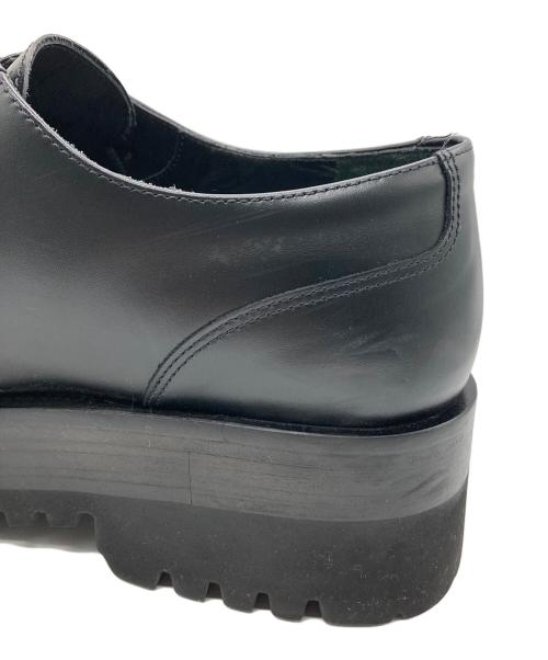 VALENTINO GARAVANI（ヴァレンティノ・ガラヴァーニ）VALENTINO GARAVANI (ヴァレンティノ・ガラヴァーニ) アップレイズダービーシューズ ブラック サイズ:44の古着・服飾アイテム