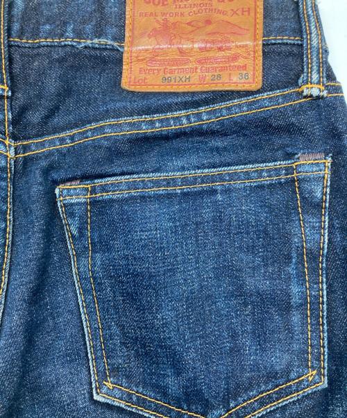 THE REAL McCOY'S（ザ・リアルマッコイズ）THE REAL McCOY'S (ザ・リアルマッコイズ) セルビッチデニムパンツ インディゴ サイズ:W28の古着・服飾アイテム