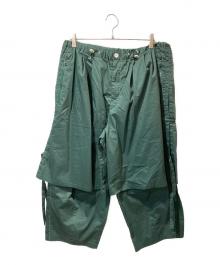 F/CE.（エフシーイー）の古着「SOLOTEX PIGMENT-DYE LAYERED TROUSERS」｜グリーン