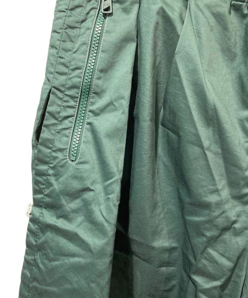 F/CE.（エフシーイー）F/CE. (エフシーイー) SOLOTEX PIGMENT-DYE LAYERED TROUSERS グリーン サイズ:SIZE Lの古着・服飾アイテム