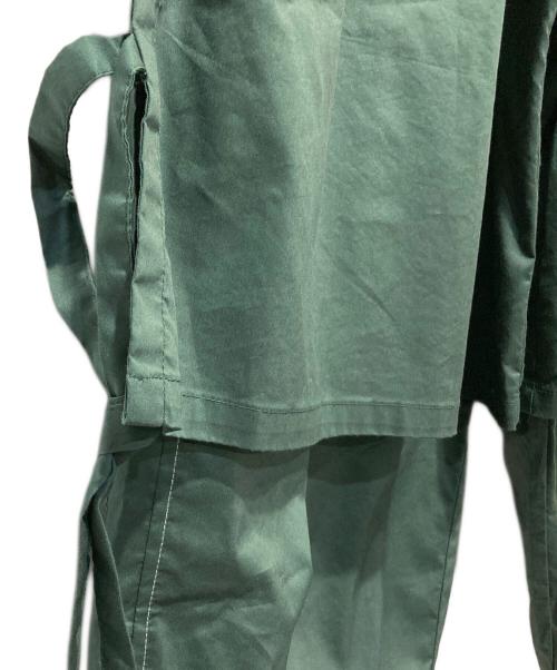 F/CE.（エフシーイー）F/CE. (エフシーイー) SOLOTEX PIGMENT-DYE LAYERED TROUSERS グリーン サイズ:SIZE Lの古着・服飾アイテム