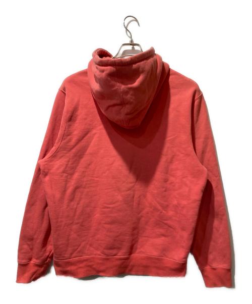 stussy（ステューシー）stussy (ステューシー) 8 Ball Man Embroidered Hoodie レッド サイズ:Mの古着・服飾アイテム