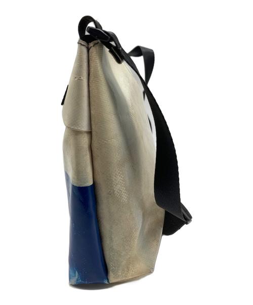 FREITAG（フライターグ）FREITAG (フライターグ) LOU ショルダーバッグ ホワイト×ブルーの古着・服飾アイテム