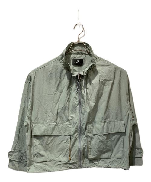 PS Paul Smith（ＰＳポールスミス）PS Paul Smith (ＰＳポールスミス) ショート スプリングコート グリーン サイズ:SIZE 44Lの古着・服飾アイテム