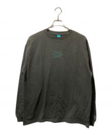 REEBOK×WIND AND SEA×ATOMS（リーボック×ウィンダンシー×アトモス）の古着「プリントカットソー」｜グリーン