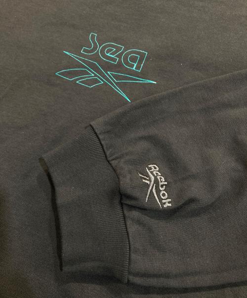 REEBOK（リーボック）REEBOK (リーボック) WIND AND SEA (ウィンダンシー) ATOMS (アトモス) プリントカットソー グリーン サイズ:L 未使用品の古着・服飾アイテム