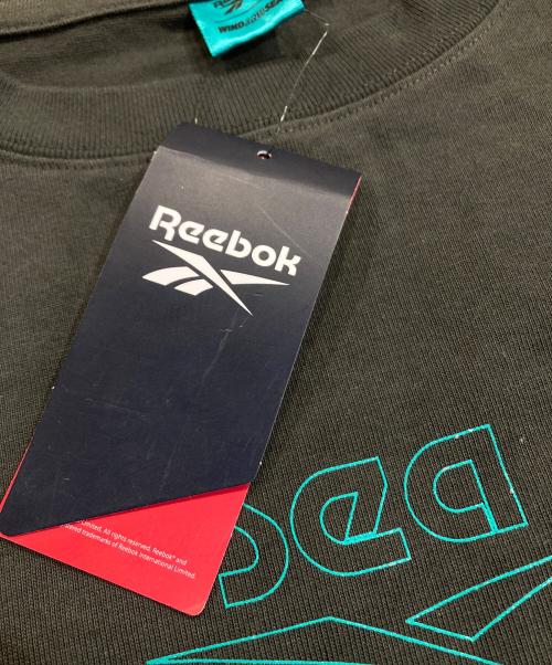 REEBOK（リーボック）REEBOK (リーボック) WIND AND SEA (ウィンダンシー) ATOMS (アトモス) プリントカットソー グリーン サイズ:L 未使用品の古着・服飾アイテム