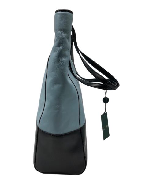 LAUREN RALPH LAUREN（ローレンラルフローレン）LAUREN RALPH LAUREN (ローレンラルフローレン) バッグ ブルー×ブラックの古着・服飾アイテム