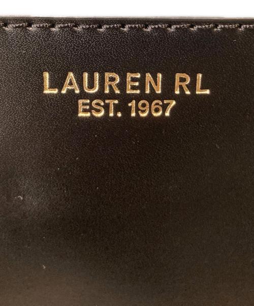 LAUREN RALPH LAUREN（ローレンラルフローレン）LAUREN RALPH LAUREN (ローレンラルフローレン) バッグ ブルー×ブラックの古着・服飾アイテム