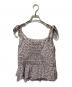 HER LIP TO (ハーリップトゥ) Cherry Pattern Strap Top パープル サイズ:S：5000円